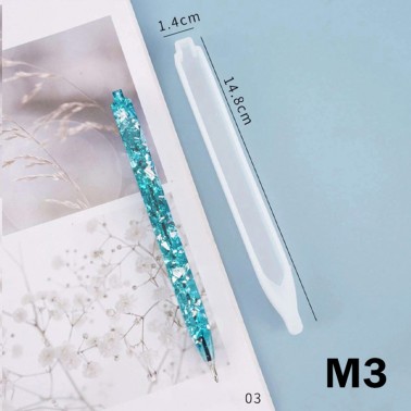 Moule silicone forme stylo M3