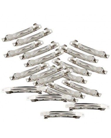 100 pcs Support Barrettes Cheveux 8cm