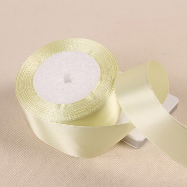 Bobine 25 yards ruban satin 2,5cm