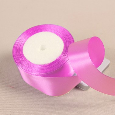 Bobine 25 yards ruban satin 2,5cm
