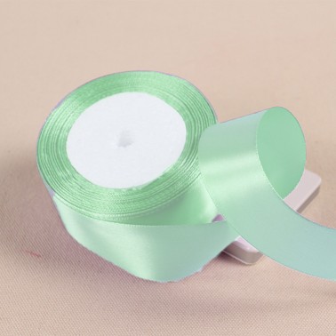 Bobine 25 yards ruban satin 2,5cm