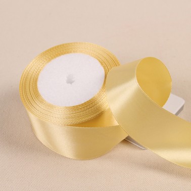 Bobine 25 yards ruban satin 2,5cm