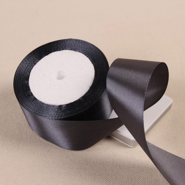 Bobine 25 yards ruban satin 2,5cm