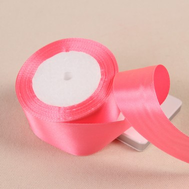 Bobine 25 yards ruban satin 2,5cm