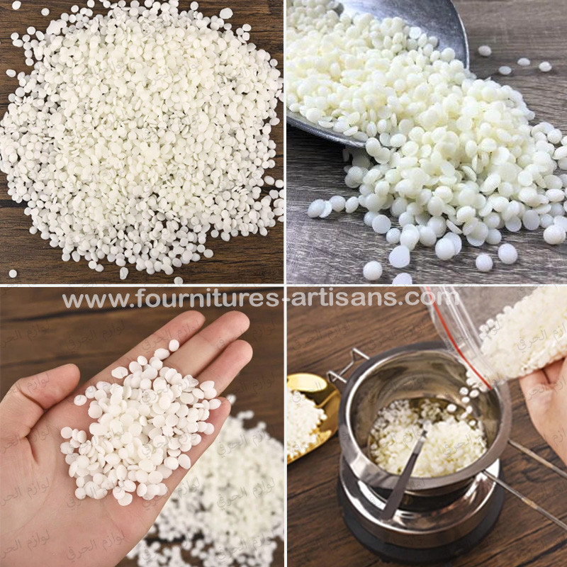 Cire de Soja Granulé 100% Naturelle – 100g / 200g / 500g / 1kg / 5kg