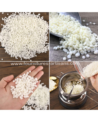 Cire de Soja Granulé 100% Naturelle – 100g / 200g / 500g / 1kg / 5kg