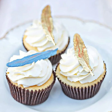 Moule en Silicone Forme de Plume – Décoration Fondant & Gâteau Sugarcraft ✨