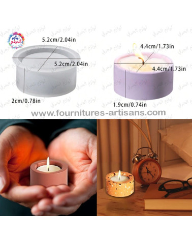 Moule Forme Bougeoir & Petite Boîte 🕯️