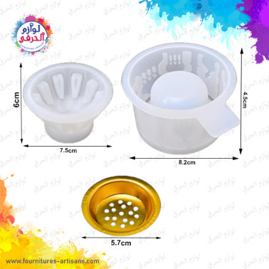 Moule silicone brûleurs d'encens ​🔥​ 7.5cmx6cm/ 8.2cmx4.5cm
