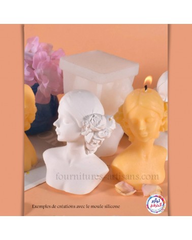 Moule silicone 3d forme fille