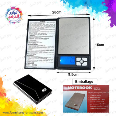 Balance numérique portable ⚖️ 2KG_précision 0.1g