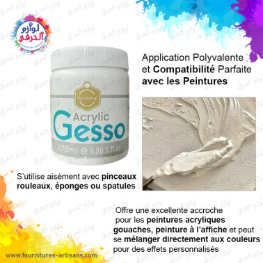 Gesso Acrylique 275ml