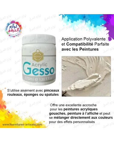 Gesso Acrylique 275ml