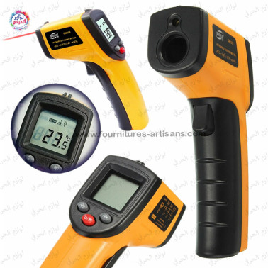 Thermomètre Infrarouge GM320 Sans Contact – LCD + Laser | 🔫🌡️