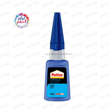 Colle Instantanée PATTEX Super Glue 20 g – Extra Forte & Résistante aux Chocs ⚡🧴