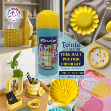Teinte Colorante concentré à l'eau couleur Jaune_160g