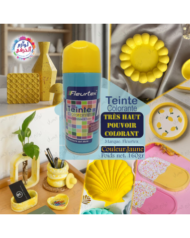 Teinte Colorante concentré à l'eau couleur Jaune_160g