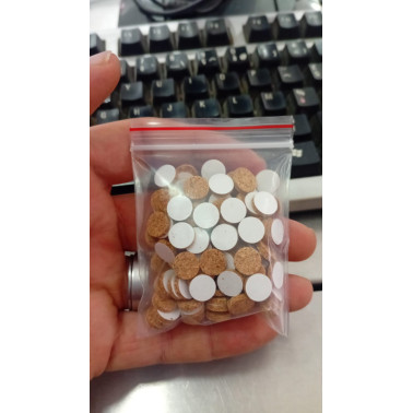 ** 100pcs Patin en liège 1cm