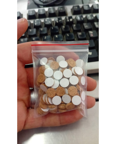 ** 100pcs Patin en liège 1cm