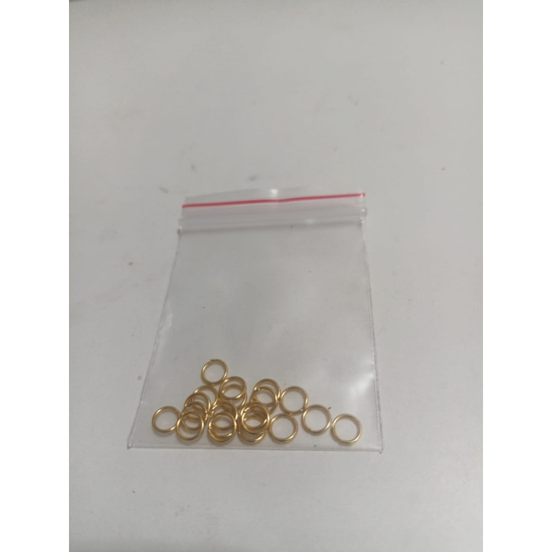 10gr Anneaux De Jonction Doré  0,4cm