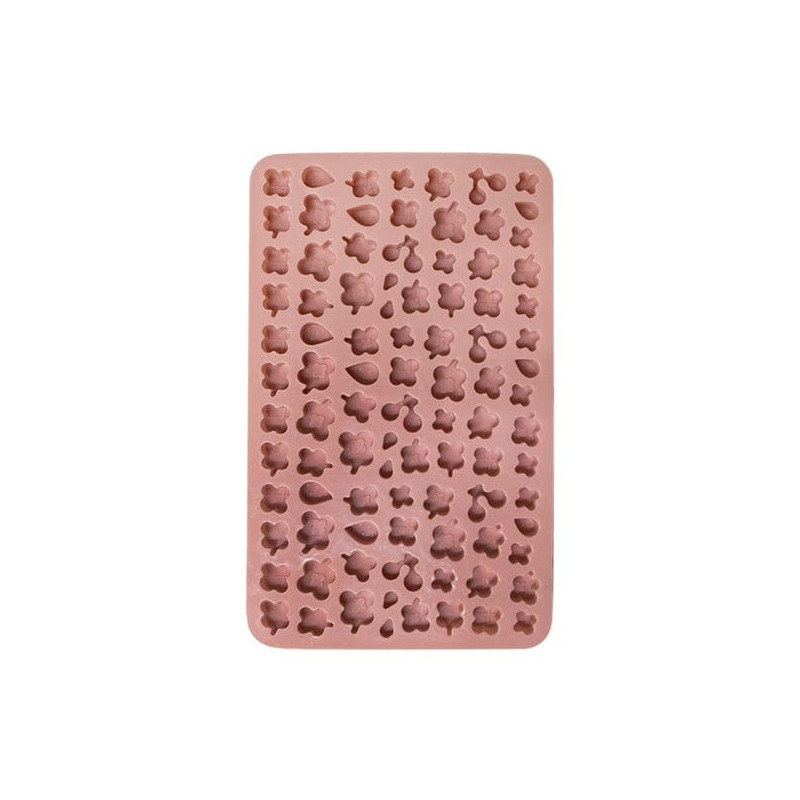 Moule  Silicone Mini Fleurs & Gouttes – 84 Cavités pour Résine, concrete, Pâtisserie & DIY