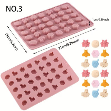 Moule en Silicone Mini Abeilles & Miel – 35 Cavités pour bougies, Chocolat & DIY