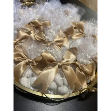 Anneaux à Dragées Métalliques Doré Moderne – Pack 50 pcs – Diamètre au Choix ✨