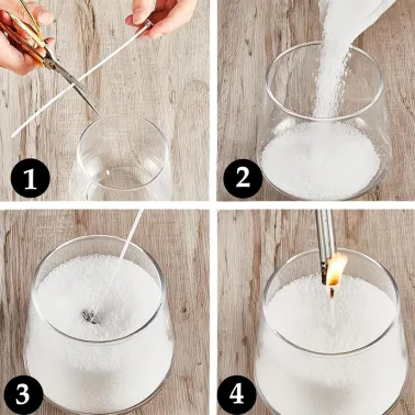 Sable de Cire en Perles pour Bougies – Poudre de Cire Décorative