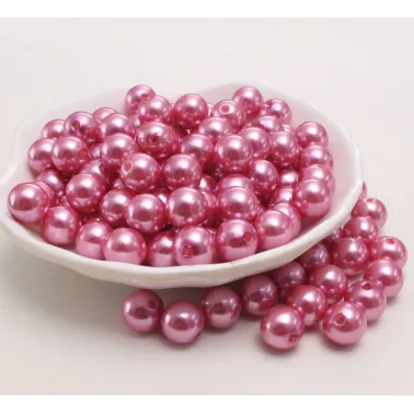 50gr perle acrylique  Rose Pampadour 8mm