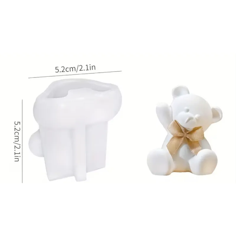 Moule ours mignion adieu 5,2cm