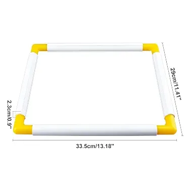 OLYCRAFT Cadre avec Clips en Plastipour Broderie-29 x 33cm