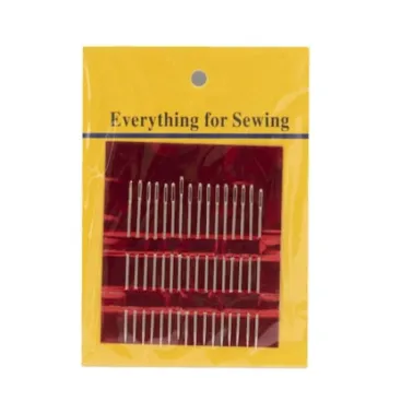 pack de 16 aiguilles pour broderie 5cm everything for sewing