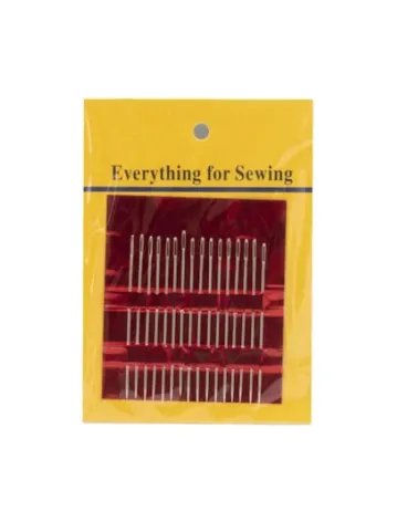 pack de 16 aiguilles pour broderie 5cm everything for sewing