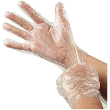 Gants Jetables en Plastique HDPE Transparent – Lot de 100 pcs