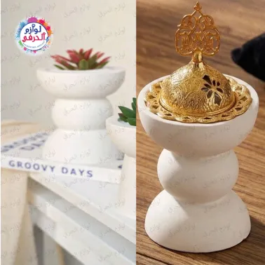Moule en Silicone 3D Vase/Bougeoir/pot Sablier – 11x9cm ✨
