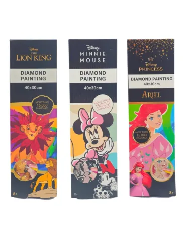 kit diamond painting disney _40*30cm_ tableau créatif enstrass