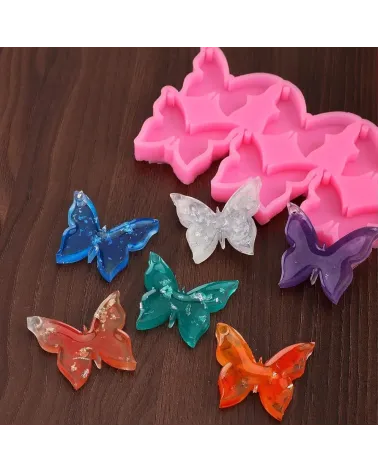 Moule papillon 4cm _ 6 cavités