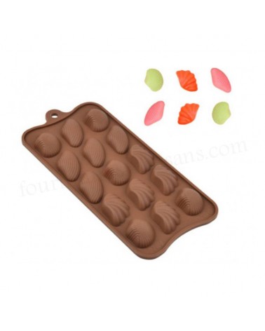 Moule silicone formes coquillages