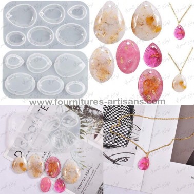 Moule Pendentif Goutte d'Eau – DIY Résine Bijoux & Accessoires
